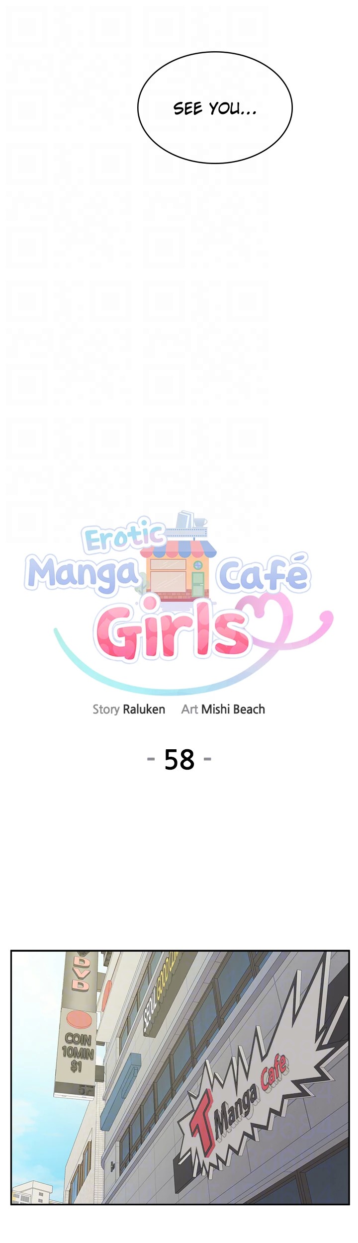 Erotic Manga Café Girls Chapter 58 - Manhwa18.com