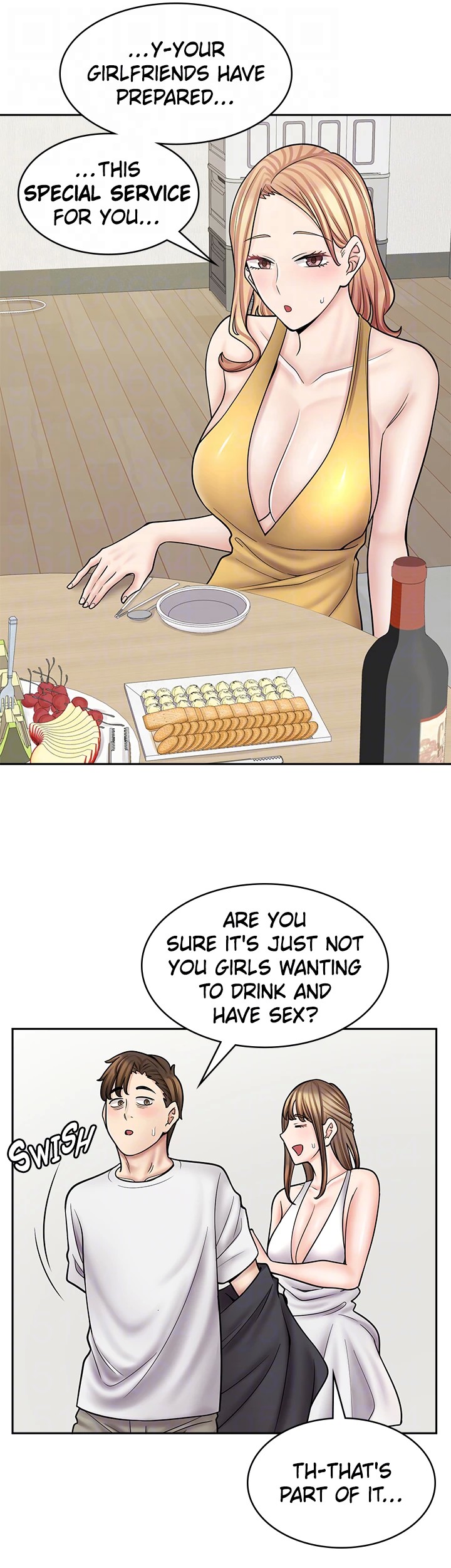 Erotic Manga Café Girls Chapter 58 - Manhwa18.com