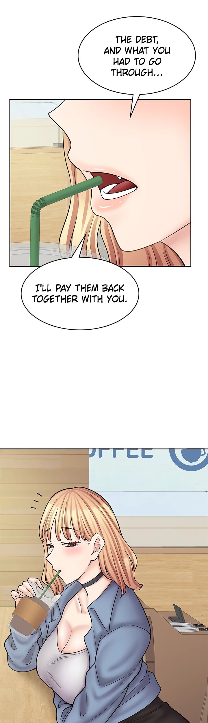 Erotic Manga Café Girls Chapter 60 - Manhwa18.com