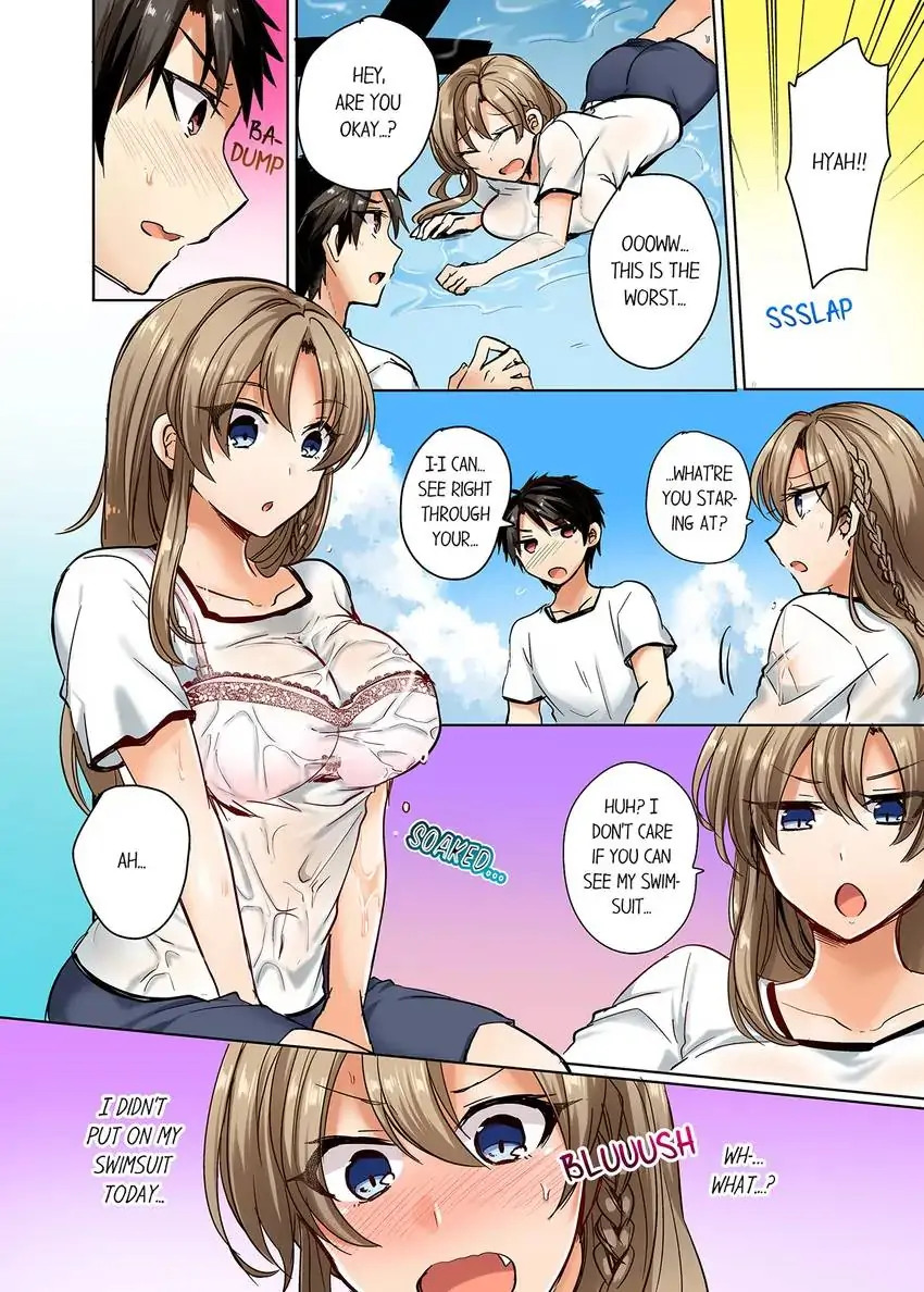 My Swimsuit Slipped… and It Went In!? Chapter 1 - Manhwa18.com