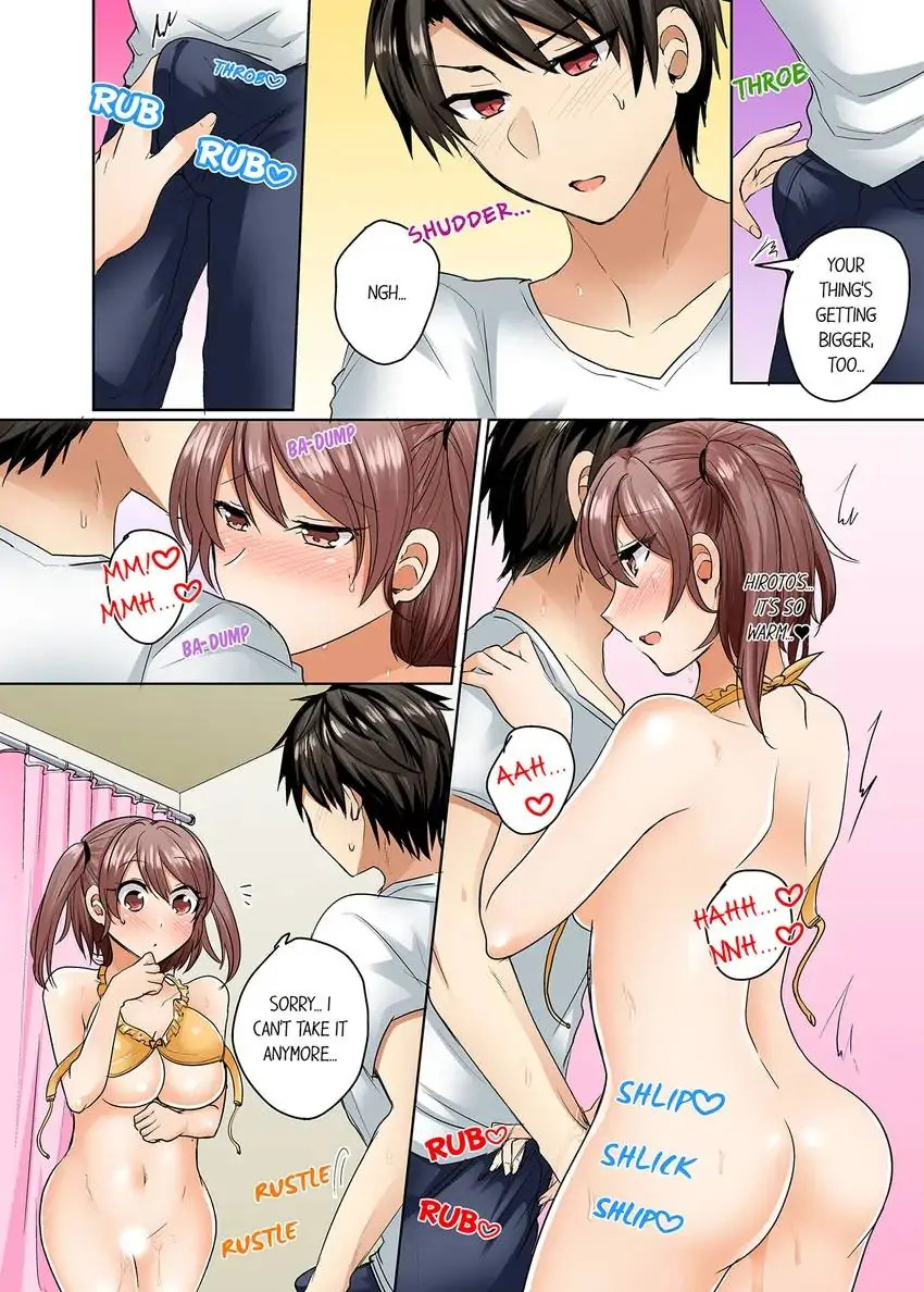 My Swimsuit Slipped… and It Went In!? Chapter 7 - Manhwa18.com