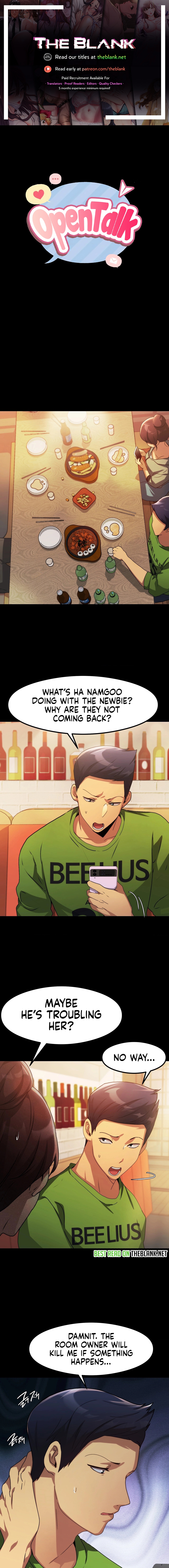 OpenTalk Chapter 8 - Manhwa18.com