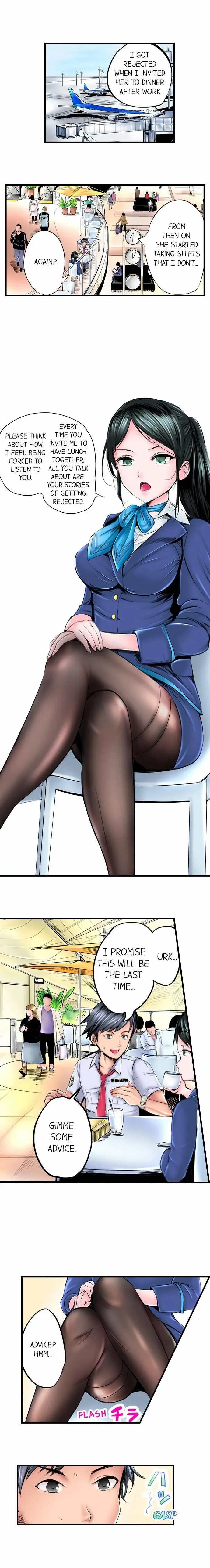 Airport Sexual Bodycheck Chapter 1 - Manhwa18.com