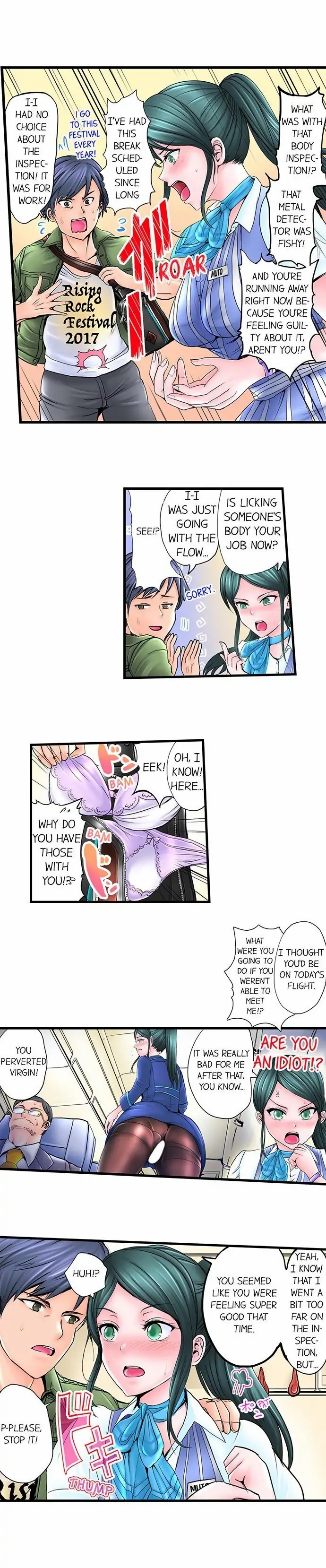 Airport Sexual Bodycheck Chapter 4 - Manhwa18.com