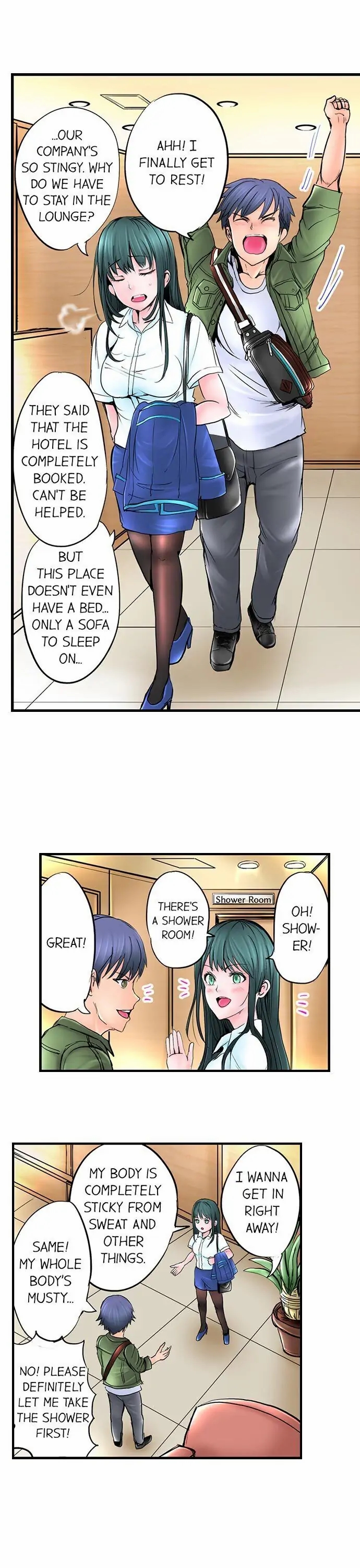 Airport Sexual Bodycheck Chapter 7 - Manhwa18.com