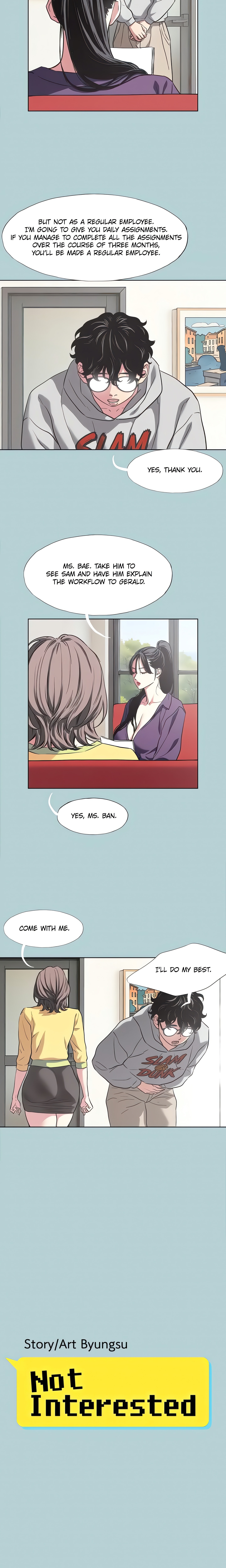 Not Interested Chapter 1 - Manhwa18.com